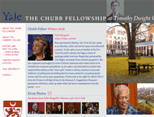 Tablet Screenshot of chubbfellowship.org